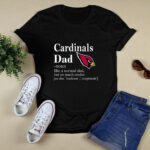 Arizona Cardinals Like A Normal Dad But So Much Cooler 2 T Shirt