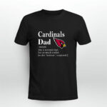 Arizona Cardinals Like A Normal Dad But So Much Cooler 4 T Shirt