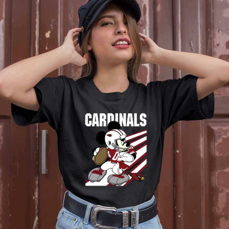 Arizona Cardinals Mickey Mouse Disney 0 T Shirt