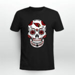 Arizona Cardinals Sugar Skull 3 T Shirt