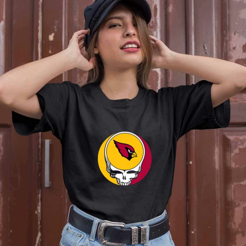 Arizona Cardinals Your Face Football Fan Supporter Grateful Dead 0 T Shirt