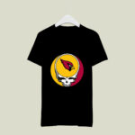 Arizona Cardinals Your Face Football Fan Supporter Grateful Dead 2 T Shirt