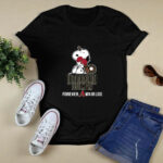 Arizona Diamondbacks Forever Win Or Lose Baseball Snoopy 4 T Shirt