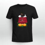 Arizona Diamondbacks Snoopy Pumpkin House 4 T Shirt