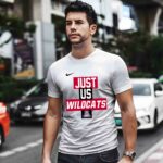 Arizona Wildcats Just Us Wildcats 3 T Shirt