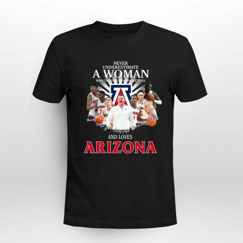 Arizona Wildcats Never Understand A Woman Who Understands Basketball 0 T Shirt