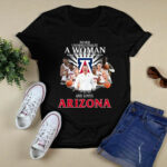 Arizona Wildcats Never Understand A Woman Who Understands Basketball 4 T Shirt