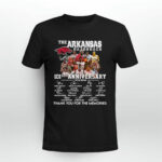 Arkansas Mens Basketball 101st Anniversary 1923 2024 Signature 0 T Shirt
