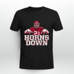 Arkansas Razorbacks Horns Down anti Texas 0 T Shirt