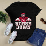 Arkansas Razorbacks Horns Down anti Texas 4 T Shirt