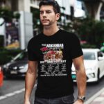 Arkansas Razorbacks Men is Basketball 100th Anniversary 1923 2023 Signature 2 T Shirt