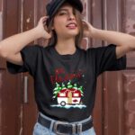 Arkansas Razorbacks Merry Christmas Camping 3 T Shirt