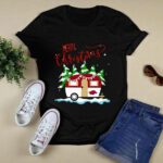 Arkansas Razorbacks Merry Christmas Camping 4 T Shirt