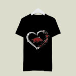 Arkansas Razorbacks Twinkle Heart 1 T Shirt