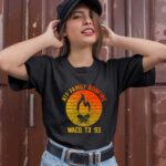 Atf Family Bonfire Waco Tx 93 Waco Siege Branch Davidians Vintage Retro 1 T Shirt