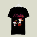 Atlanta Braves Let Is Play Baseball Together Snoopy 2 T Shirt