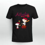 Atlanta Braves Let Is Play Baseball Together Snoopy 4 T Shirt