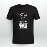 Atlanta Falcons Come To The Dark Side Dark Vader Star Wars 2 T Shirt