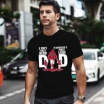 Atlanta Falcons Dad sons first hero daughters first love 1 T Shirt