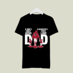 Atlanta Falcons Dad sons first hero daughters first love 3 T Shirt