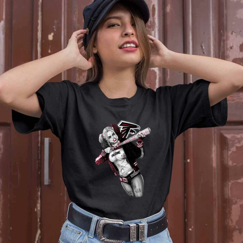 Atlanta Falcons Harley Quinn 0 T Shirt
