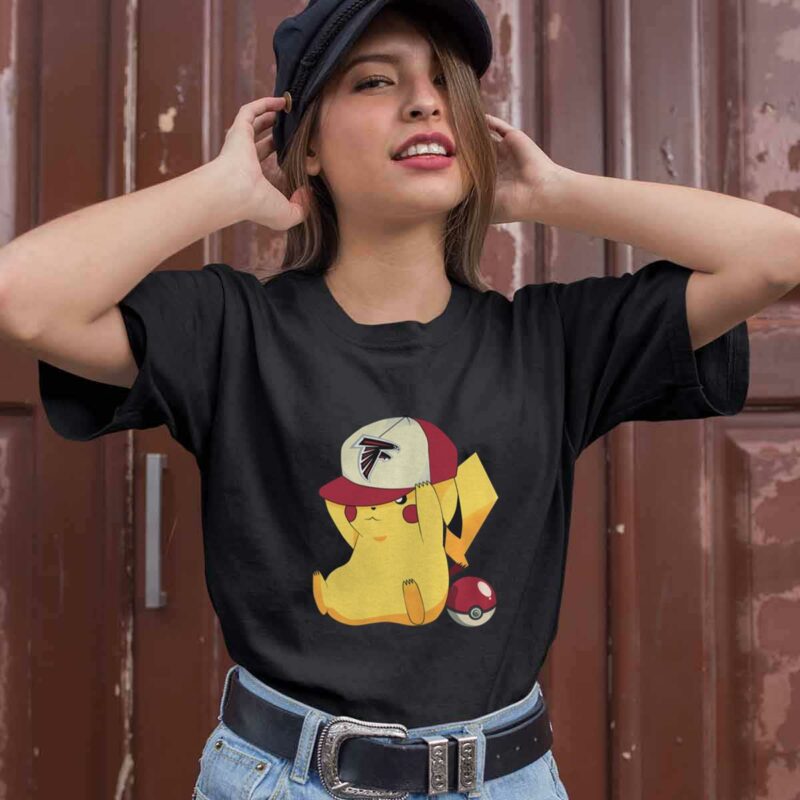 Atlanta Falcons Pikachu Pokemon 0 T Shirt