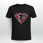 Atlanta Falcons Superman Logo 2 T Shirt