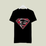 Atlanta Falcons Superman Logo 4 T Shirt