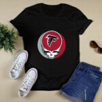 Atlanta Falcons Your Face Football Fan Supporter Grateful Dead 2 T Shirt