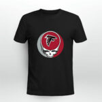 Atlanta Falcons Your Face Football Fan Supporter Grateful Dead 4 T Shirt