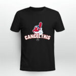 Aubrey Huff Cleveland Indians Cancel This 3 T Shirt