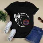 Auburn Tigers Basketball Ribbon 4 T Shirt