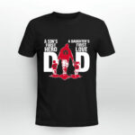 Auburn Tigers Dad sons first hero daughters first love 0 T Shirt