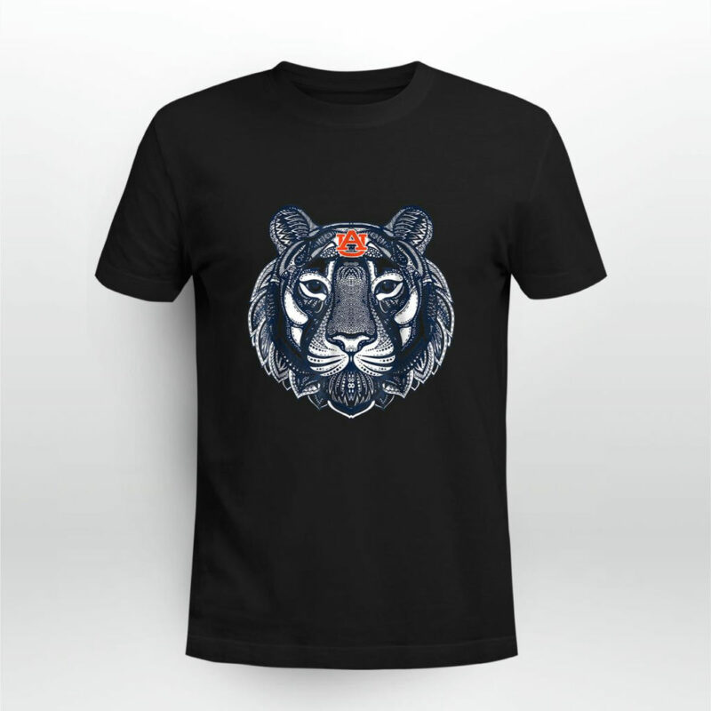 Auburn Tigers Mandala Pattern 0 T Shirt