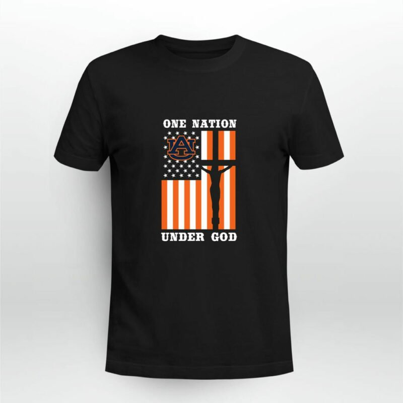 Auburn Tigers One Nation Under God 0 T Shirt