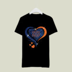 Auburn Tigers Twinkle Heart 1 T Shirt