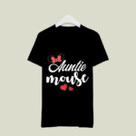Auntie Mouse Tee Auntie Mouse Heart Funny Gift 2 T Shirt
