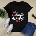 Auntie Mouse Tee Auntie Mouse Heart Funny Gift 4 T Shirt