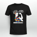 Autism Mom Unbreakable 4 T Shirt