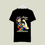 Autism Mom Unbreakable Autism Awareness 4 T Shirt