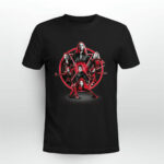 Avengers Black Widow Multiplied 4 T Shirt