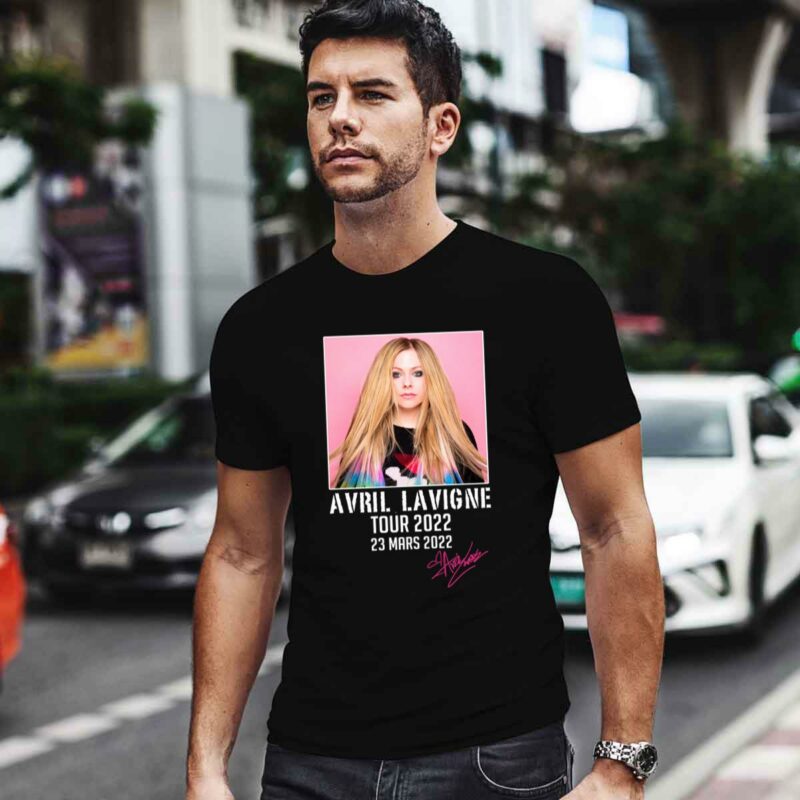 Avril Lavigne 2022 Tour Singer Music 0 T Shirt