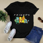 Awesome Friends TV Show Pokemon 4 T Shirt