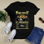 Awesome Thank You Papa Roach band 30th anniversary 1993 2023 signature 2 T Shirt