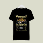 Awesome Thank You Papa Roach band 30th anniversary 1993 2023 signature 4 T Shirt