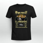 Awesome Thank You Papa Roach band 31st anniversary 1993 2024 signature 2 T Shirt