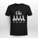 Awesome The Chicago Cubs Baseball Team Abbey Road Signatures 3 T Shirt