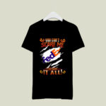 Awesome blood Inside Me You cant Scare me FedEx Ive seen It All Halloween 2 T Shirt