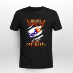 Awesome blood Inside Me You cant Scare me FedEx Ive seen It All Halloween 3 T Shirt