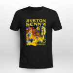 Ayrton Senna Camel Vintage 4 T Shirt